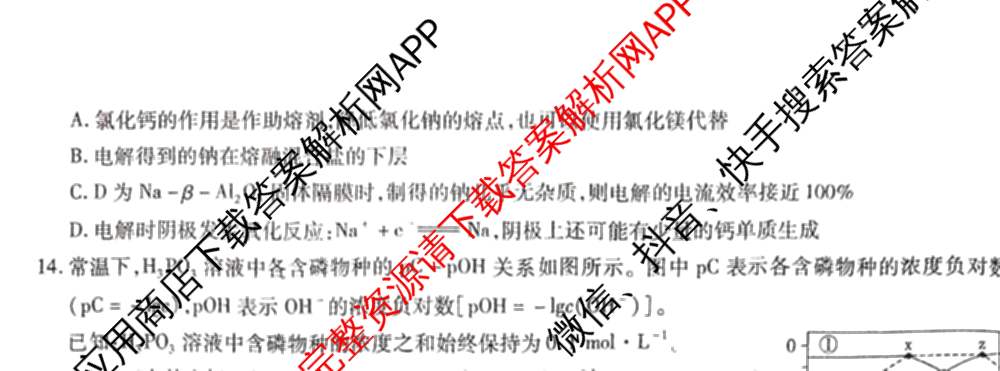 安徽六校教育研究会2025届高三年级入学素质测试试卷及答案汇总（含历史 数学 化学等）化学试题