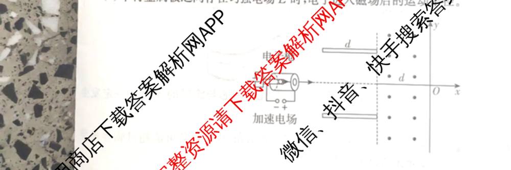 2026高考总复课堂测评 信息冲刺压轴训练(三)3各科答案及试卷: 含化学、文综(新A)、物理(4)试卷解析物理试题