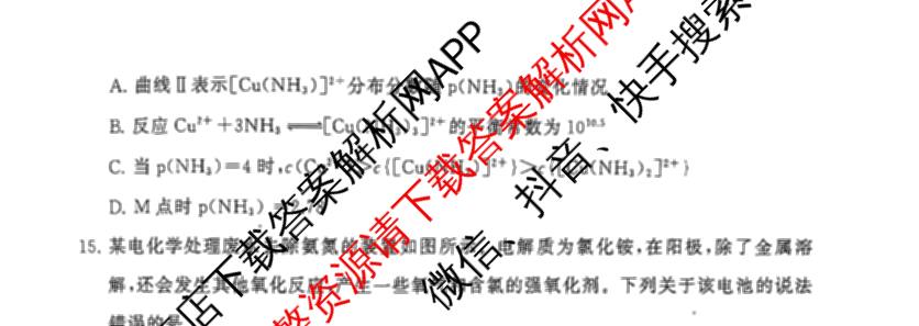 冲刺新高考2026届高考仿真模拟卷(T8)(二)2（含历史(湖南专版) 地理(湖南专版) 历史(河北专版)等）化学试题