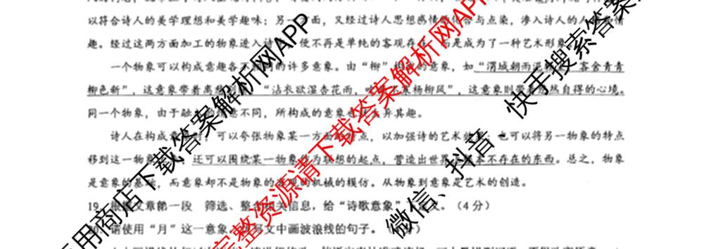 深圳中学2025-2026学年度第一学期期中考试高一各科答案及试卷（含历史、政治、生物等）语文试题