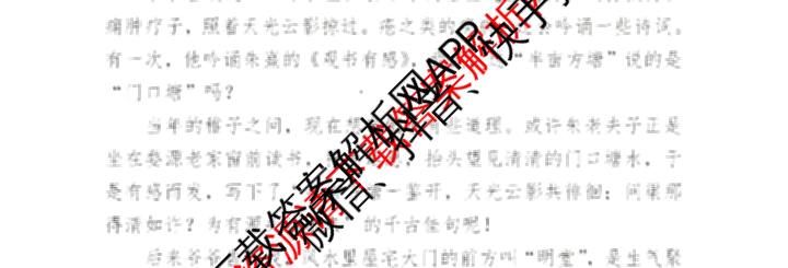 安徽省2025年合肥45中九年级下学期阶段练(四)试卷及答案汇总（7科全）语文试题