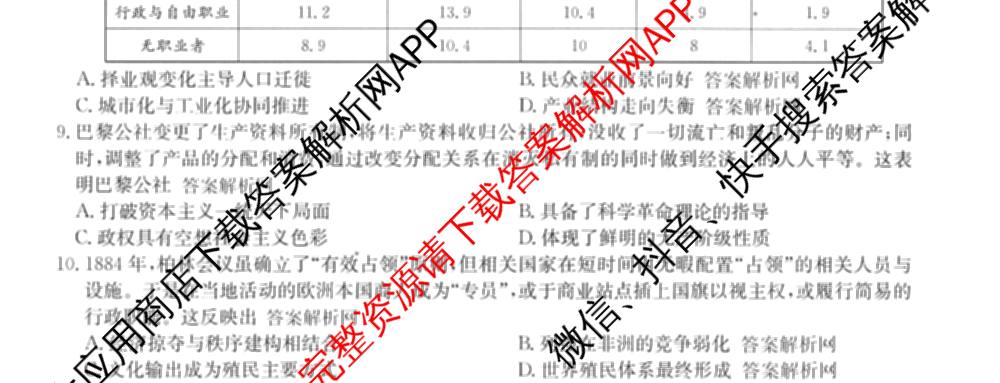 2025~2026学年度高一期末考试卷(下学期)试卷及答案汇总: 含语文(必修下册)、地理(必修第二册)、化学(必修第二册 RJ)试卷解析历史试题