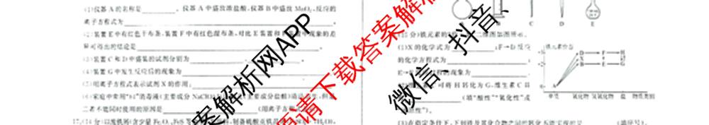 百师联盟2025-2026学年高一年级12月阶段检测试卷及答案汇总(已更新语文 政治 英语等11份)化学试题