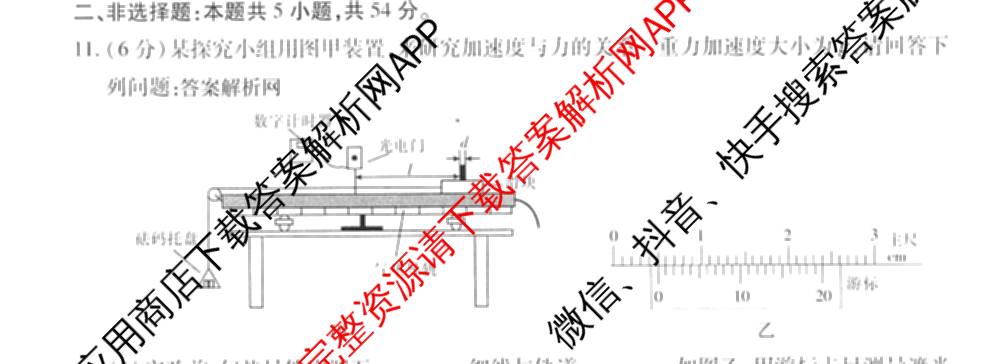 2026届智慧上进名校学术联盟高考模拟信息卷&冲刺卷&预测卷(三)3试卷及答案汇总（含生物(SX) 生物(SC) 生物(II)等40份）物理试题