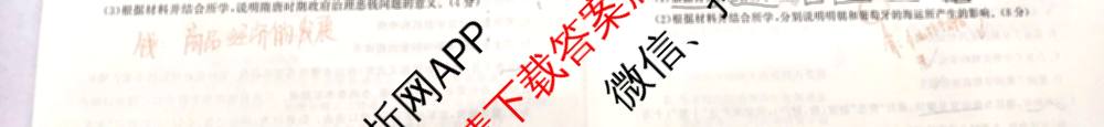 冲刺新高考2026届高考仿真模拟卷(T8)(三)3: 含化学、数学、地理(湖南专版)试卷解析历史试题