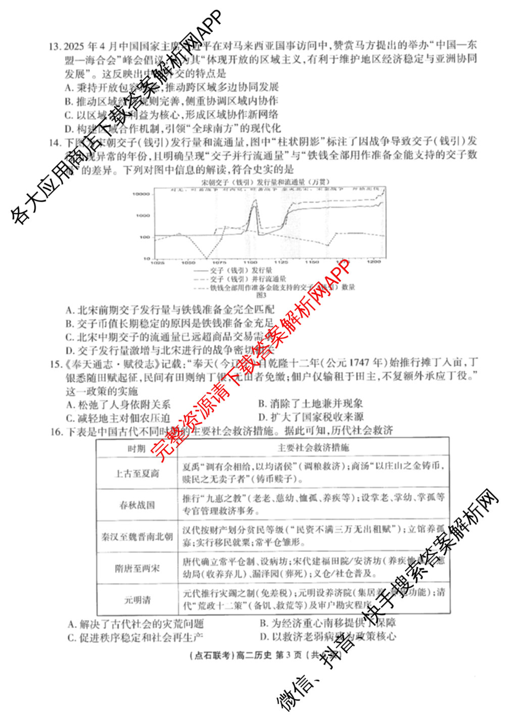2025年点石联考东北