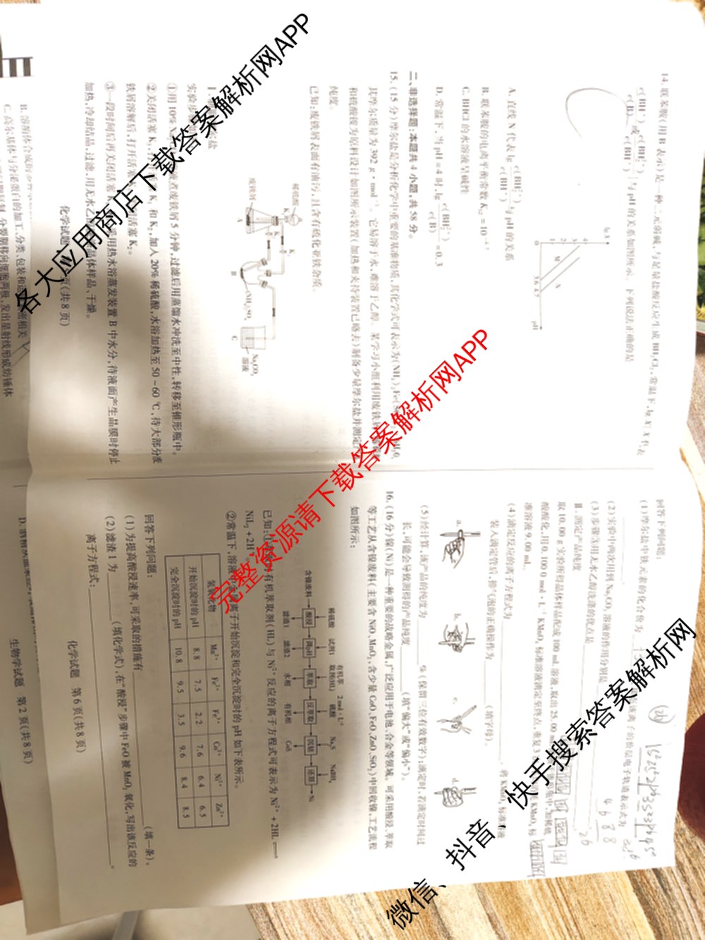 天一大联考2025-2026学年(上)湘一名校联盟高三检测(三)试卷及答案汇总(含历史 政治 语文等)化学试题 天一大联考2025-2026学年(上)湘一名校联盟高三检测(三)试卷及答案汇总(含历史 政治 语文等)化学试题
