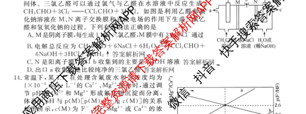 2026普通高等学校招生全国统一考试冲刺押题卷(三)3试卷及答案汇总（15科全）化学试题