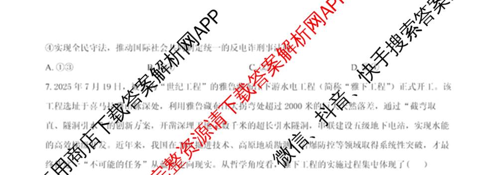江苏省南京市镇江市徐州市联盟校2026届高三上学期10月学情调研试卷及答案汇总: 含物理 地理 化学试卷解析政治试题