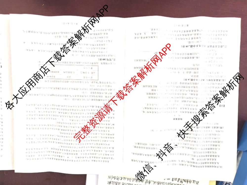 百师联盟2025-2026学年高二10月联考(10.28)各科答案及试卷(含历史(A)、语文、政治等)语文试题 百师联盟2025-2026学年高二10月联考(10.28)各科答案及试卷(含历史(A)、语文、政治等)语文试题