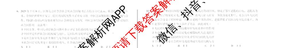 1号卷A10联盟2026届高三上学期8月底学情调研考各科答案及试卷(含日语 政治 语文等)政治试题 1号卷A10联盟2026届高三上学期8月底学情调研考各科答案及试卷(含日语 政治 语文等)政治试题