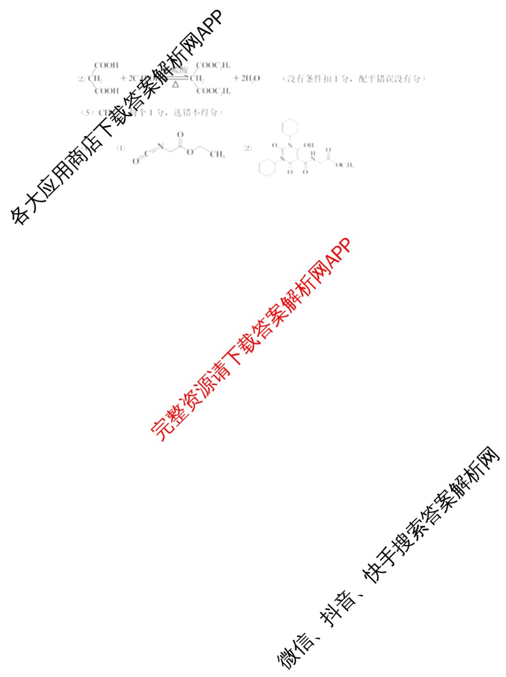 名校联盟 三省一区2025届高中毕业班第一次质量检测(2024.11)试卷及答案汇总(含化学、数学、物理等)化学答案 名校联盟 三省一区2025届高中毕业班第一次质量检测(2024.11)试卷及答案汇总(含化学、数学、物理等)化学答案