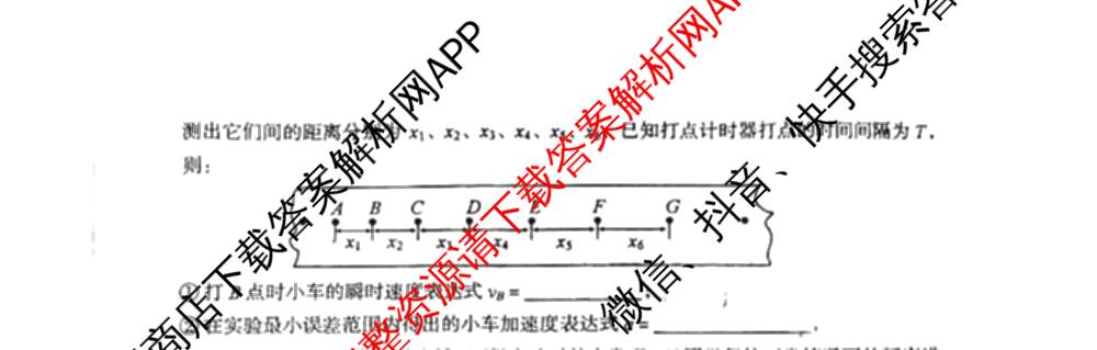A10联盟&宿州十三校2025级高一上学期11月期中质量检测试卷及答案汇总（19科全）物理试题