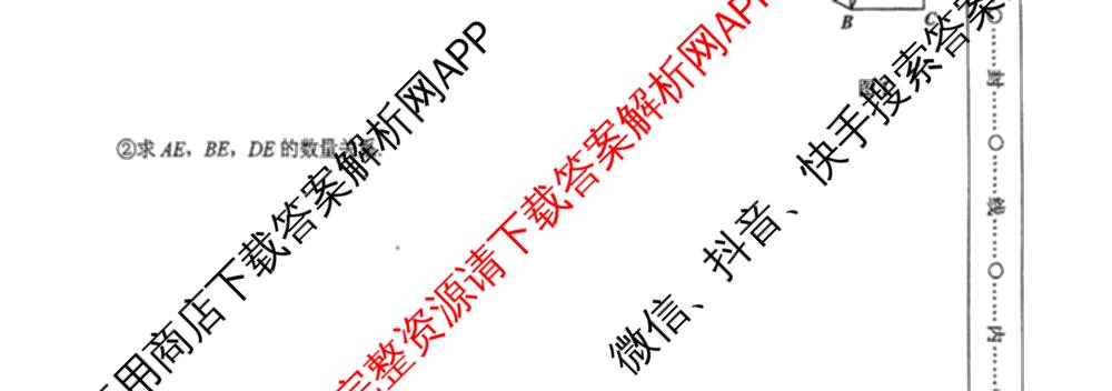 江西省2025年丰城市初中学业水模拟考试(4月): 含英语 语文 道德与法治试卷解析数学试题