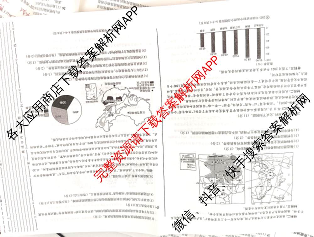 2025年陕西省初中学业水考试全真模拟卷[试卷类型A][页脚S]: 含化学、道德与法治、物理试卷解析地理试题