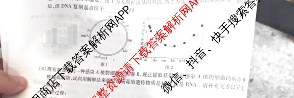 上进联考江西省2026届高三11月一轮复阶段检测试卷及答案汇总: 含化学、数学、生物试卷解析生物试题