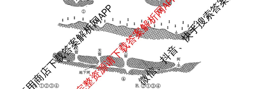 江西省2025年三新协同教研共同体高一联考(12.17)各科答案及试卷(已更新地理(A2) 政治 语文等21份)地理试题