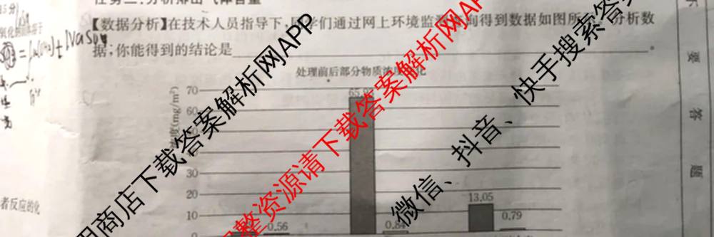 山西省2025-2026学年度九年级阶段质量评估(三)(12.3)试卷及答案汇总（含物理、语文、道德与法治等）化学试题