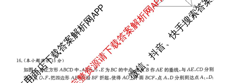 炎德英才大联考长沙市一中2026届高三月考试卷(七)(Q7)各科答案及试卷: 含英语 地理 数学试卷解析数学试题