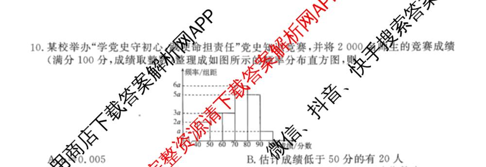 衡水金卷2026届高三年级9月份联考(9.3)各科答案及试卷: 含政治 数学 英语试卷解析数学试题