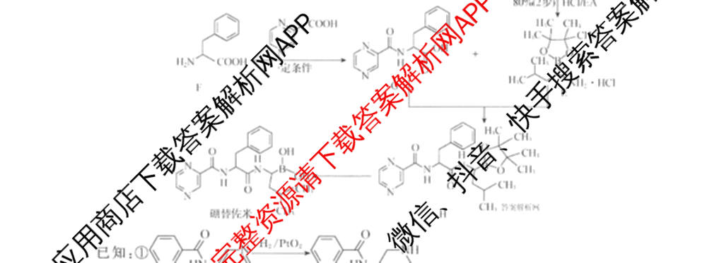 天舟高考衡中同卷2026年普通高等学校招生全国统一考试模拟信息卷(三)3(已更新化学(WG) 地理 生物(WY)等35份)化学试题