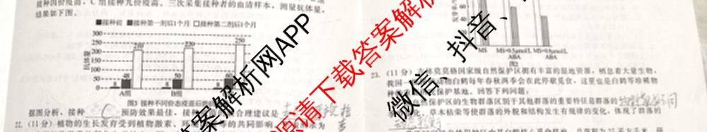 NT河北省2025-2026学年第一学期高二年级12月联考试卷及答案汇总（含地理、生物、政治等9份）生物试题
