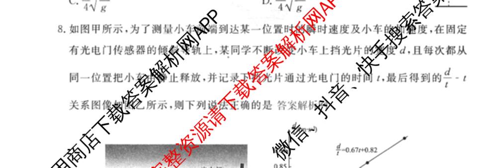 衡水金卷先享题夯基卷 2026年普通高等学校招生全国统一考试模拟 (二)2: 含地理(HJ) 政治(MH) 生物(S)试卷解析物理试题