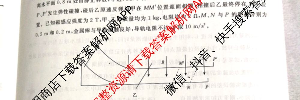 青桐鸣2024年普通高等学校招生全国统一考试青桐鸣押题卷三试卷及答案汇总(含英语(新教材)、理综(新教材)、语文(新教材)等)物理试题 青桐鸣2024年普通高等学校招生全国统一考试青桐鸣押题卷三试卷及答案汇总(含英语(新教材)、理综(新教材)、语文(新教材)等)物理试题