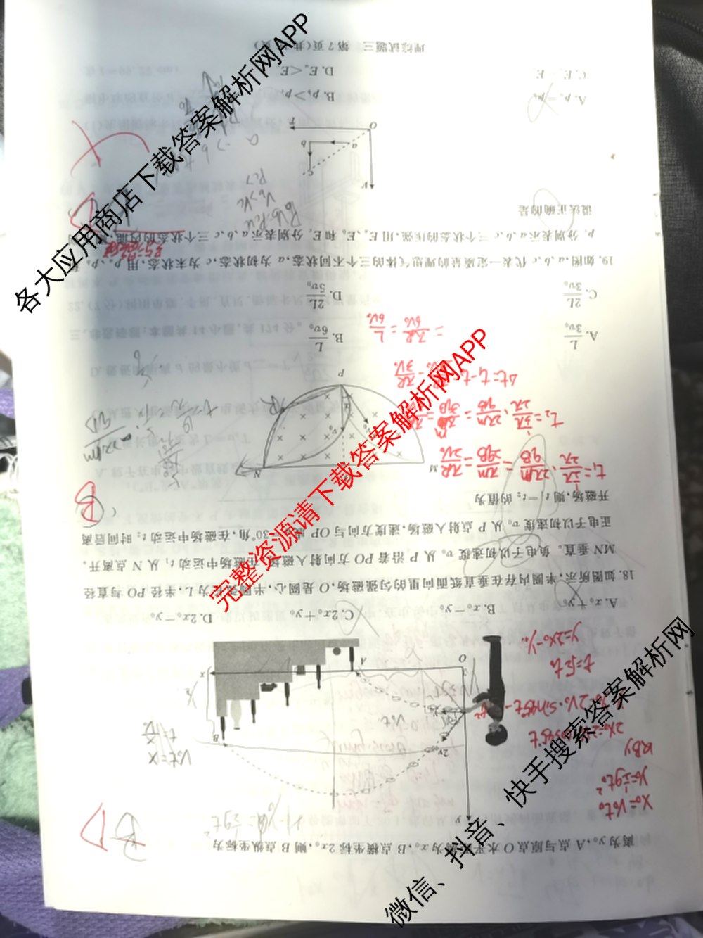 青桐鸣2024年普通高等学校招生全国统一考试青桐鸣押题卷三试卷及答案汇总(含英语(新教材)、理综(新教材)、语文(新教材)等)理综试题 青桐鸣2024年普通高等学校招生全国统一考试青桐鸣押题卷三试卷及答案汇总(含英语(新教材)、理综(新教材)、语文(新教材)等)理综试题