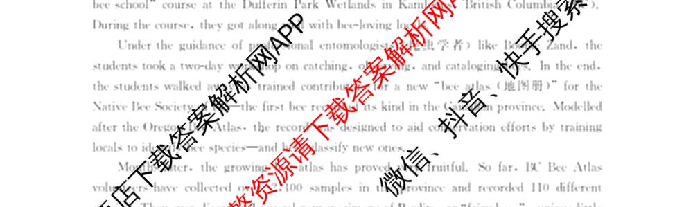 内蒙古2025-2026学年全市普通高中联盟高二上学期期中考试各科答案及试卷（含政治 化学 语文等）英语试题