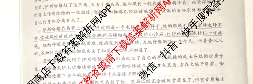 山西省百师联盟2027届高三上学期开学摸底联考(2026年8月)试卷及答案汇总（9科全）语文试题