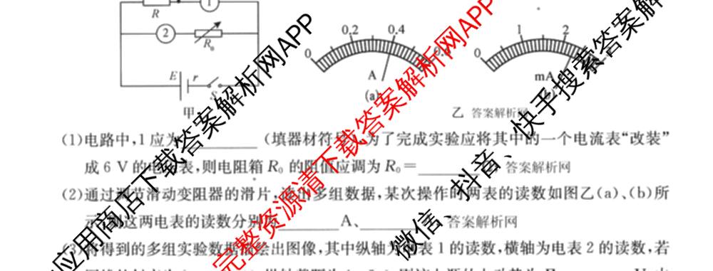 2026年高考单科综合模拟信息卷(二)2试卷及答案汇总（含化学(A) 生物(A) 地理(A)等）物理试题
