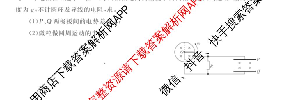 衡水金卷先享题调研卷2026年普通高等学校招生全国统一考试模拟试题(六)6（含地理(HN) 物理(HU) 物理(JS)等）物理试题