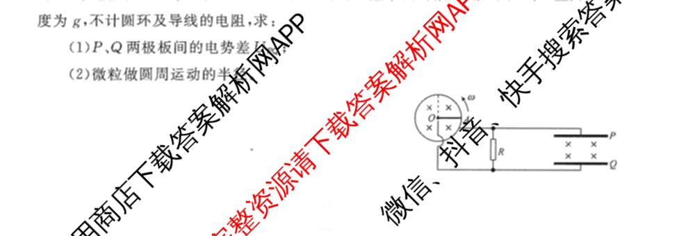 衡水金卷先享题调研卷2026年普通高等学校招生全国统一考试模拟试题(六)6（含地理(HN) 物理(HU) 物理(JS)等）物理试题
