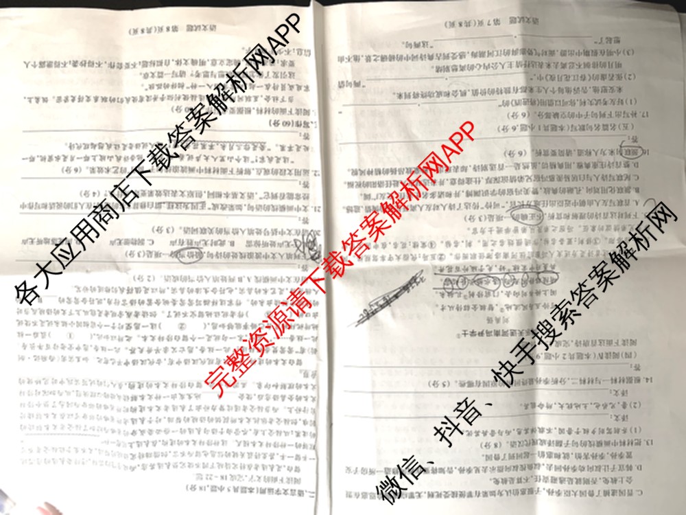  天一大联考安徽2025-2026高二年级12月阶段性检测(无标题)各科答案及试卷（含英语 地理 政治(C卷)等）语文试题