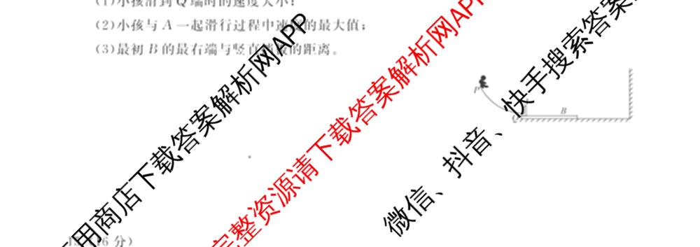 衡水金卷先享题调研卷2026年普通高等学校招生全国统一考试模拟试题(二)2试卷及答案汇总（91科全）物理试题