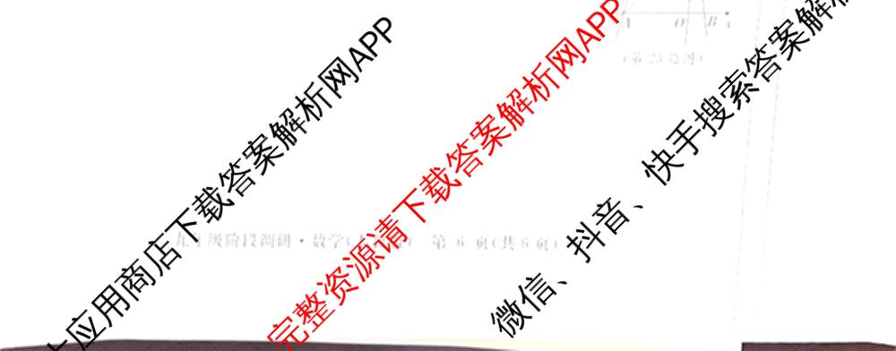 江西省2026届九年级阶段调研(10.10)(已更新化学 历史 语文等7份)数学试题